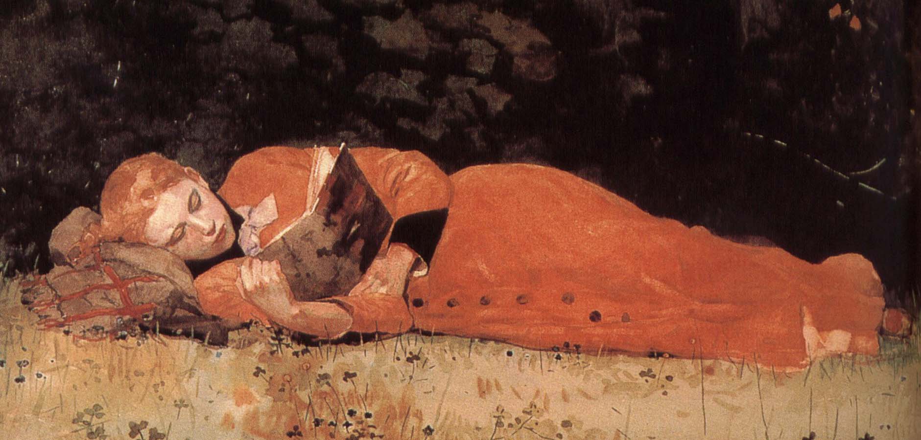 Winslow Homer The new novel readers